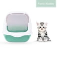 thumbnail image 2 of Arenero para gato Cerrado RACK & PACK Chico con pala Antiolor Puerta Abatible, 2 of 7