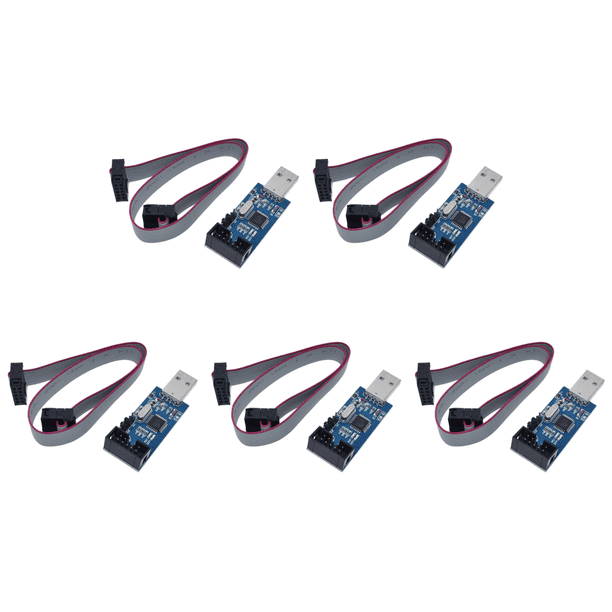 USBASP USBISP AVR Programador ISP USB ATMEGA8 ATMEGA128 (Vertical)