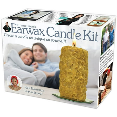 Earwax Candle Prank Gift Box Gag Present - Slip Real Item Inside - (Best Wax For Container Candles)