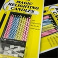 thumbnail image 6 of 20pcs Funny Magic Trick Relighting Candle Birthday Cake Decors Party Joke Xmas Gift, 6 of 7