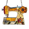 thumbnail image 1 of Sewing Machine Floral Window Hanging Ornament Sewing Machine Window Ornament Sewing Machine Window Hanging Ornament Tailor Shop Sewing Ornament, 1 of 4