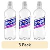 (3 pack) Propel Zero Grape Electrolyte Fitness Water, 20 fl oz, Bottle