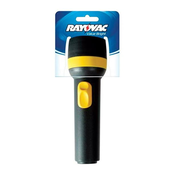 Rayovac BEK2DA Incandescent Flashlight, 9 Lumens