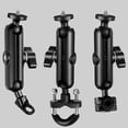thumbnail image 2 of Motorcycle Bike Upgraded Camera Holder Rearview Mirror&Pole Fixing Bracket for Hero 9 Action Cameras Accessory, 2 of 5