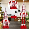 thumbnail image 4 of Fiudx Muñeco de Papá Noel Navideño, Diseño Elástico, Fibra de Poliéster Suave, Decoración Festiva de Rudolph, Altura Ajustable, Decoración de Mesa para El Hogar, 50 Cm, Accesorio Festivo Caprichoso, 4 of 4