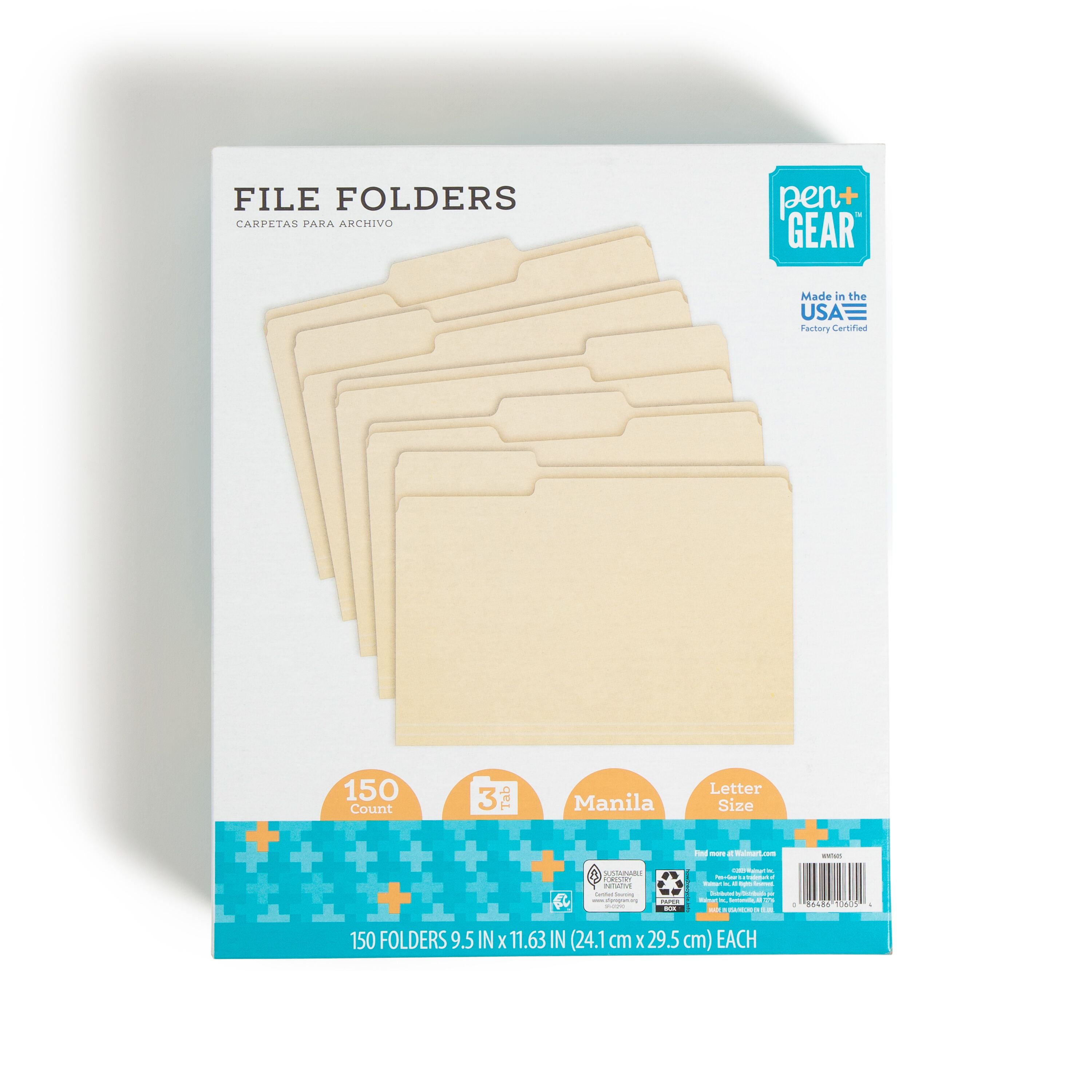 Amazon.com : Office Depot File Folders, 1/3 Cut, Letter Size