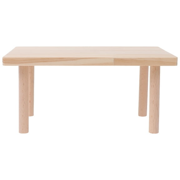 OUNONA Small Pet Hamster Cage Shelf with Light Brown Wooden Anti-Bite Board for Gerbils Mice and Other Small Animals