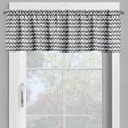 thumbnail image 2 of Ambesonne Vintage Window Valance, Gradient Retro Lines, 54" X 18", Charcoal Grey, 2 of 5