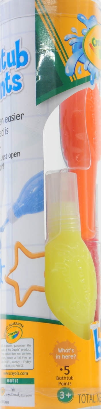 Crayola Bathtub Paints 2 5 Fl Oz Com