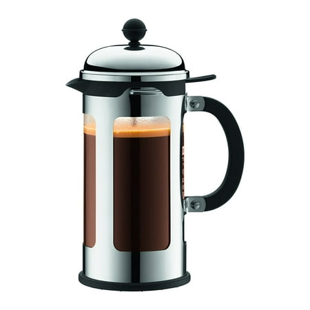 Chambord French Press Coffee Maker , 34 Oz., Chrome