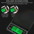 thumbnail image 3 of Accurate Electric Kitchen Scale,Coffee Scale with Timer High- Kitchen Scale Mini Electronic Platform Scale Food Weighing Scale 3kg/0.1, 3 of 7