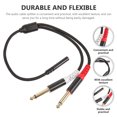 thumbnail image 3 of CHICHUMID Cable Divisor Audio Negro Con Conectores Chapados En Para Sonido Profesional Y, 3 of 7
