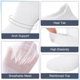 thumbnail image 3 of Bocaoying 12 Pairs Ankle Socks for Men Women, Breathable Low Cut Socks, Moisture Wicking Casual Athletic Socks, Size 6-11, 3 of 8