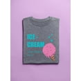 thumbnail image 3 of Don't Think It. Eat It! T-Shirt Women -Image by Shutterstock, Female 5X-Large, 3 of 4