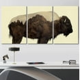 thumbnail image 2 of wall26 Canvas Print Wall Art Set Double Exposure Buffalo with Mountains Animals Wilderness Photography Realism Zen Scenic Colorful Multicolor for Living Room, Bedroom, Office - 246 Panels, 2 of 5