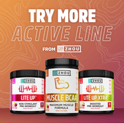 Zhou Nitric Oxide with L Arginine, Citrulline Malate, AAKG and Beet Root | Muscle Builder for Strength, Blood Flow and Endurance | 30 Servings, 120 Veggie Caps