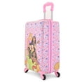 thumbnail image 5 of Disney Princess 20" Hardshell Luggage - Tiana Rapunzel Moana Pocahontas Cute & Durable Hard-side Suitcase for Travel with Spinner Wheels 20"x12"x8", 5 of 7