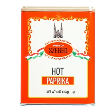 Szeged | Pride of Szeged Hot Paprika Powder | 4 oz | Gourmet Spice | 1-Pack