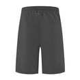 thumbnail image 6 of LEKWK Cargo Shorts for Men Elastic Waist Quick Dry Casual Athletic Shorts Lightweight Loose Fit Workout Shorts with Pockets for Hiking Outdoor Travel Fishing, 6 of 7