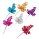 thumbnail image 4 of Hojas de Oreja de Artificiales de Navidad Árbol de Navidad Arreglo Colgante Decoración PICK - Plata Gloria Artificial de la fruta, 4 of 5