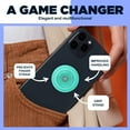 thumbnail image 5 of PopSockets Popgrip for Magsafe - Translucent Mint, 5 of 8