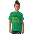 thumbnail image 4 of Dogs Whatever Cats Forever Funny Crewneck T Shirts Boy Girl Teen Brisco Brands S, 4 of 6