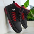 thumbnail image 3 of Mid-Top Men's Versatile Sports Casual Sneakers , Trendy Platform Outdoor Running Skate Shoes and Comfortable, 3 of 9