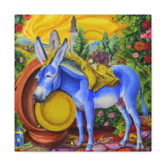 The Pathetic Donkey - Canvas