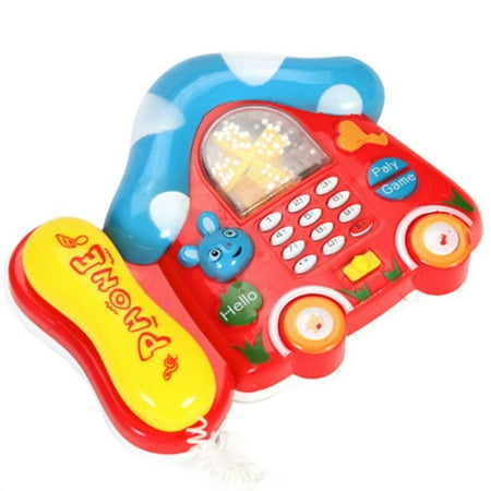 JOYFEEL Clearance 2019 Random Color Children Kids Mini Colorful Electric Music Telephone Sounds Toys Gift Best Toy Gifts for Children (Best Phone 2019 Review)