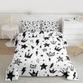 thumbnail image 2 of Feelyou Princess Crown Teen Twin Comforter Sets, Stars Lightning Bedding Set, 2-Piece, 2 of 8