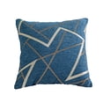 thumbnail image 1 of Funda de almohada cuadrada suave, moderna y cómoda de chenilla con textura de punto Simple, 1 of 5