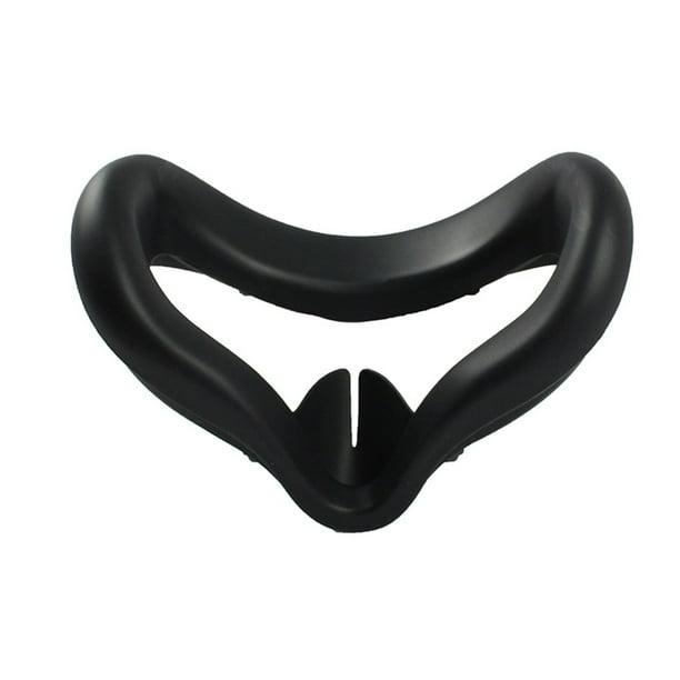 Almohadilla de silicona para ojos Compatible con Oculus Quest 2 VR, resistente al sudor, cubierta de silicona a prueba de luz, almohadilla para ojos