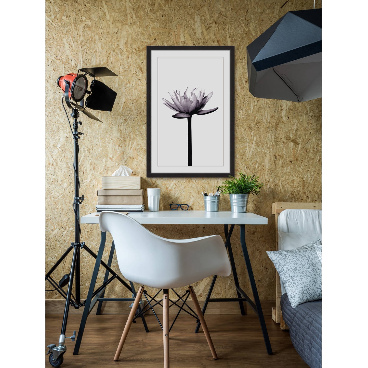Marmont Hill "Opened Petals" by Katarina Snygg Framed Painting Print