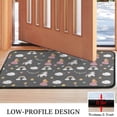 thumbnail image 3 of Dark Gray Princess Unicorn Cloud Pattern Door Rugs,Washable Non Slip Door Mats Indoor,Decorative Door Mats,Entry Mat Indoor for Entrance,Bedroom,Kitchen,Bathroom,30"x17", 3 of 6