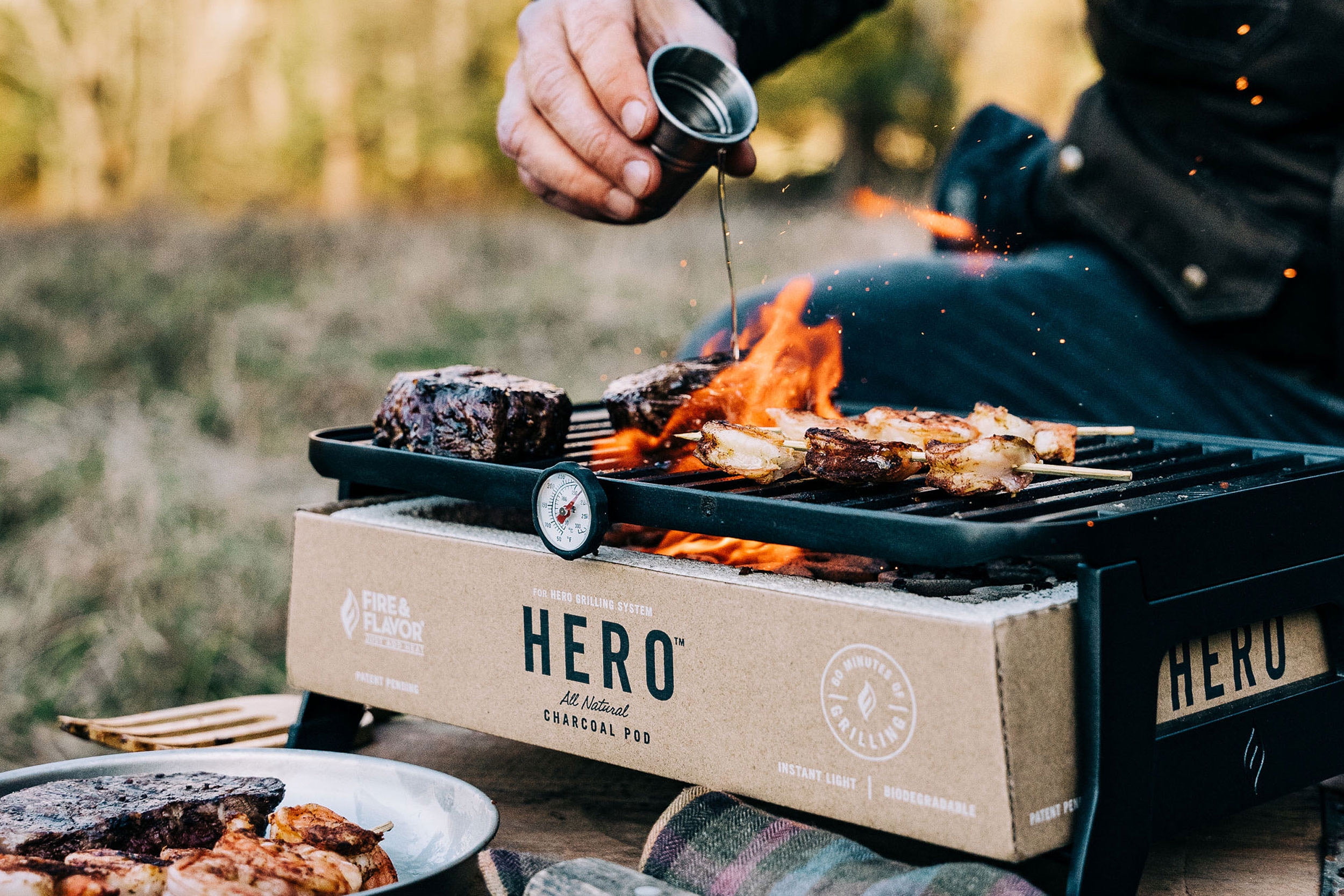 HERO Grill Portable Charcoal Grill