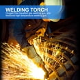 thumbnail image 2 of Oxygen-free Liquid Gas Welding Torch High Temperature Welding Torch (Blue), 2 of 5