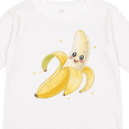 thumbnail image 4 of Inktastic Happy Banana Boys or Girls Long Sleeve Toddler T-Shirt, 4 of 5