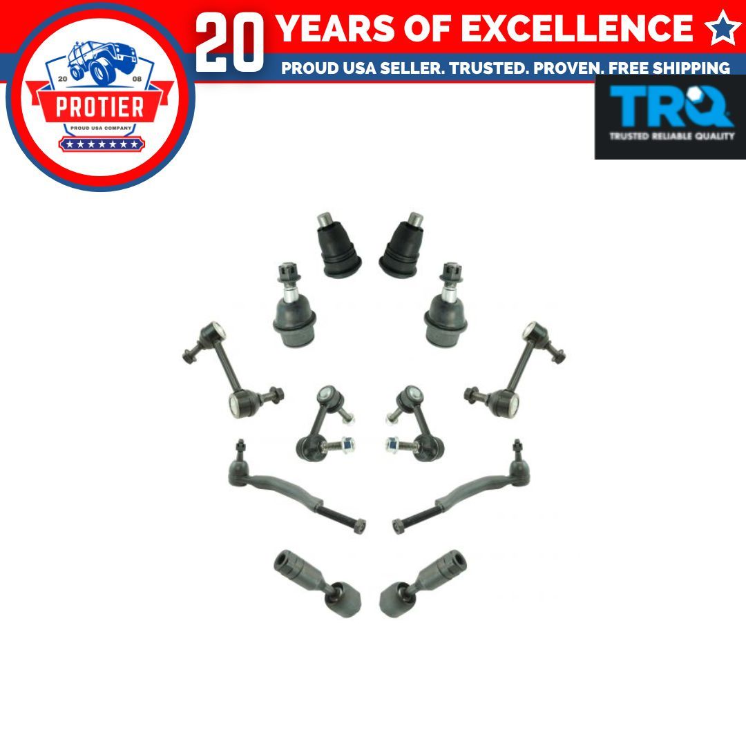 Find a good store TRQ Tie Rods Inner & Outer FrontSet of 4 for