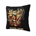 thumbnail image 3 of Attack On Titan Square Pillow Case Pillow Holder Soft Decorative Pillow Sham Cushion Cases Pillowcase 20"X20", 3 of 7
