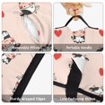 thumbnail image 6 of Cow and Heart Brown Pattern Teens Toddler Nap Mat with Pillow, Sleeping Mat Bag for Preschool Daycare 60"x20", 6 of 6
