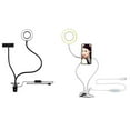 thumbnail image 2 of Support de Lumière pour Bague de Selfie, Support de Téléphone à Clipser; Type Anneau pour Diffusion en Direct, Support Flexible à Rotation à 360 Degrés, 2 of 8