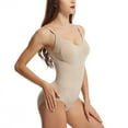 thumbnail image 5 of Bodysuit for Women Tummy Control Shapewear Racerback Seamless Sculpting Body Shaper Tank Top, 5 of 7