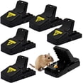 thumbnail image 2 of Trampa para ratones, juego de 6 Trampa para ratones profesional Trampa para ratas Trampa para ratas, Trampa para ratones reutilizable Trampas para ratones profesionales en la casa y el jardín MFZFUKR MZQ-0851, 2 of 9