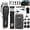 Black, variant on LQT Hair Clipper for Men Professional Grooming System, Cordless Precision Barber Clipper + T-Blade Detail Trimmer + Electric Shaver, Premium Haircut Kit with Guide Combs & Tools