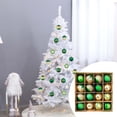 thumbnail image 1 of Fiudx Liquidación De Decoración Del Hogar 16 Bolas Colgantes De Navidad Coloridas, Adornos De Bolas A Prueba De Navidad Para Suministros De Árbol De Navidad Para Fiestas Ofertas Y Liquidación, 1 of 7