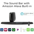 thumbnail image 4 of Polk Command Sound Bar with hands-free Amazon Alexa Voice Control Built-in, 4K HDMI, and Fire TV Compatible for your Home Theater, 4 of 17
