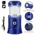 thumbnail image 3 of Rechargeable LED Camping Lantern USB,Lantern Flashlight 2 Power Supply Modes Survival Kit for Emergency, Hurricane, Power Outage(Blue,1 pack), 3 of 10