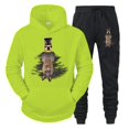 thumbnail image 4 of Chándal para hombre con estampado divertido de perro, ropa deportiva para correr, sudadera con capucha y pantalón de moda, conjunto de 2 piezas para amantes de los perros y animales, conjunto deportiv, 4 of 5