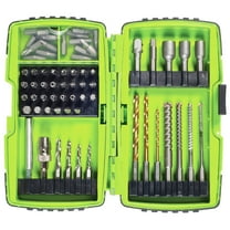 Greenlee Drill Bit Set,68 Pcs.,1/4", 5/16", 3/8" DDKIT-1-68