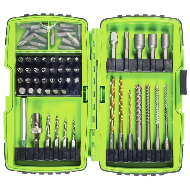 Greenlee DDKIT168 Durable Carbide Electricians Drill Driver Bit Kit